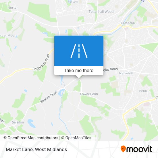 Market Lane map