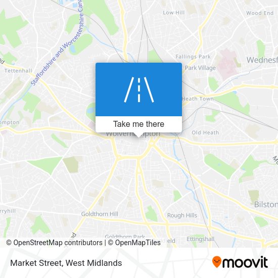 Market Street map