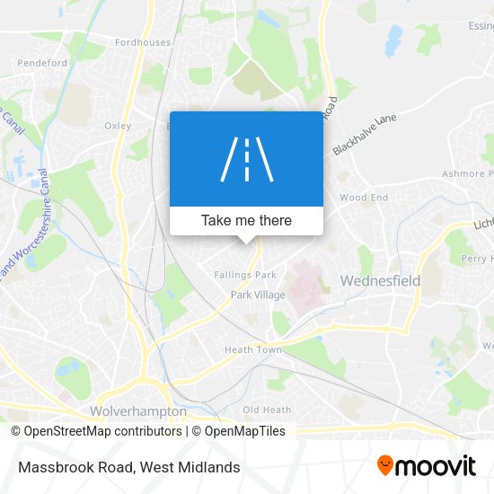 Massbrook Road map