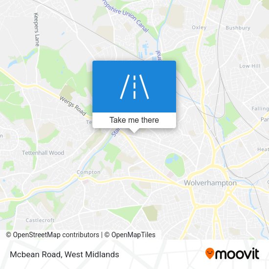 Mcbean Road map