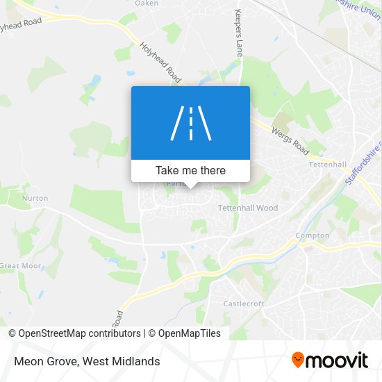Meon Grove map