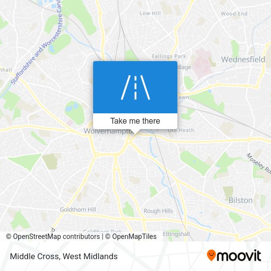 Middle Cross map