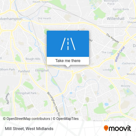 Mill Street map