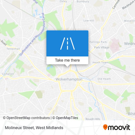 Molineux Street map