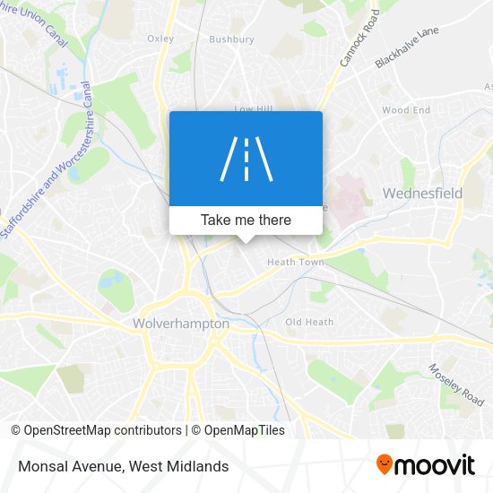 Monsal Avenue map