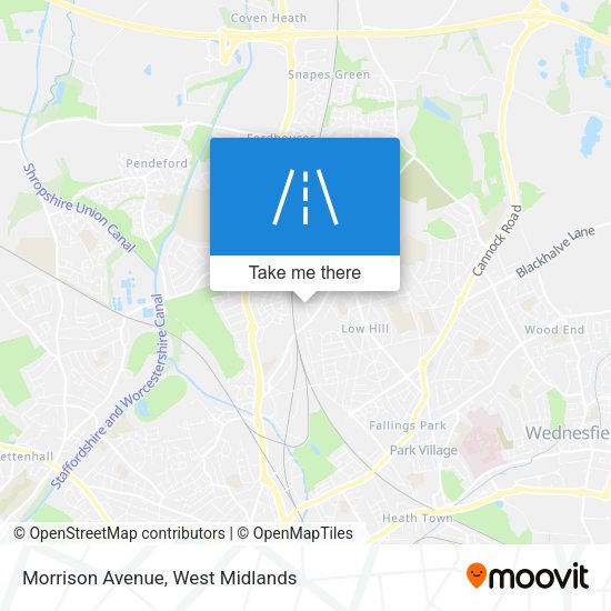 Morrison Avenue map