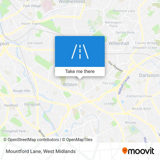 Mountford Lane map