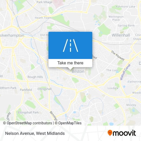 Nelson Avenue map