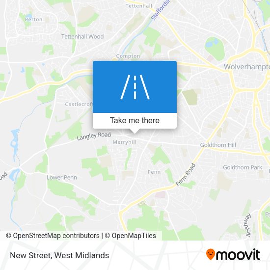 New Street map