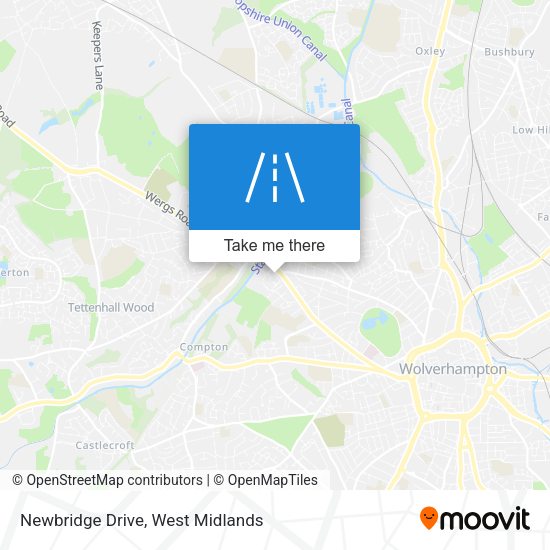 Newbridge Drive map