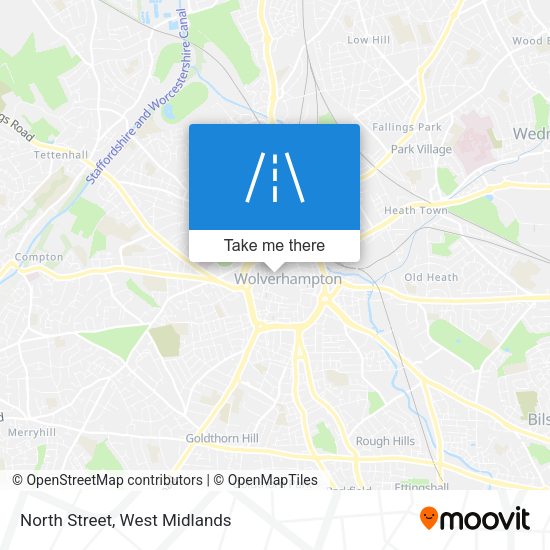 North Street map
