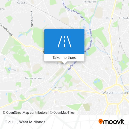 Old Hill map