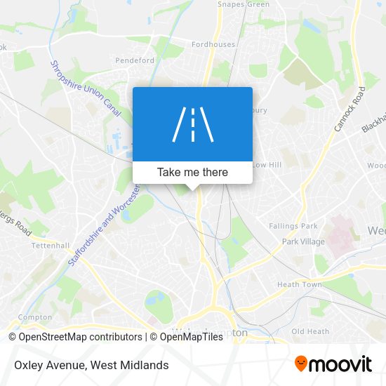 Oxley Avenue map