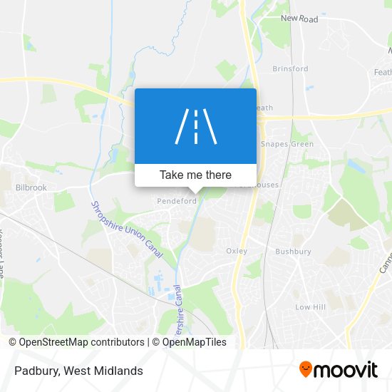 Padbury map