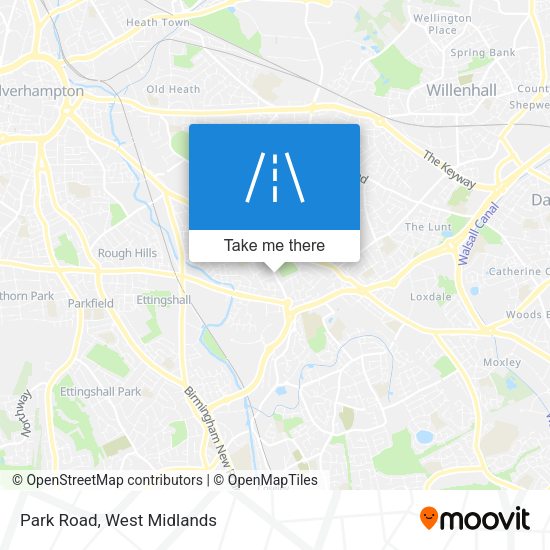 Park Road map