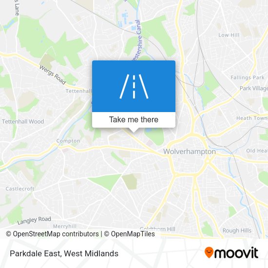Parkdale East map