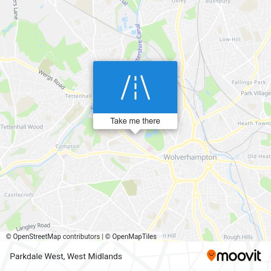 Parkdale West map