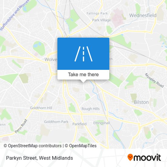 Parkyn Street map