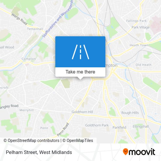 Pelham Street map