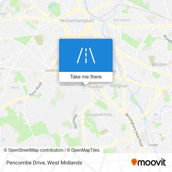 Pencombe Drive map