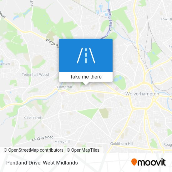 Pentland Drive map