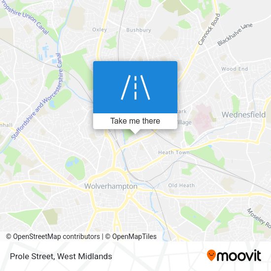 Prole Street map