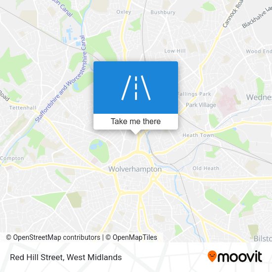 Red Hill Street map