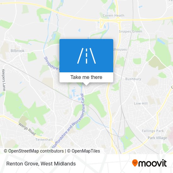 Renton Grove map