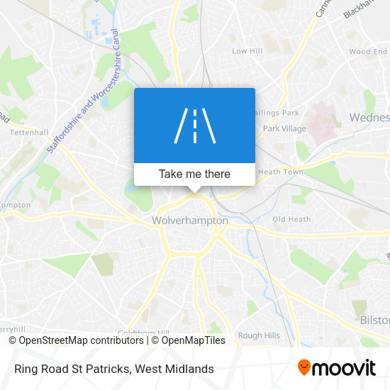 Ring Road St Patricks map