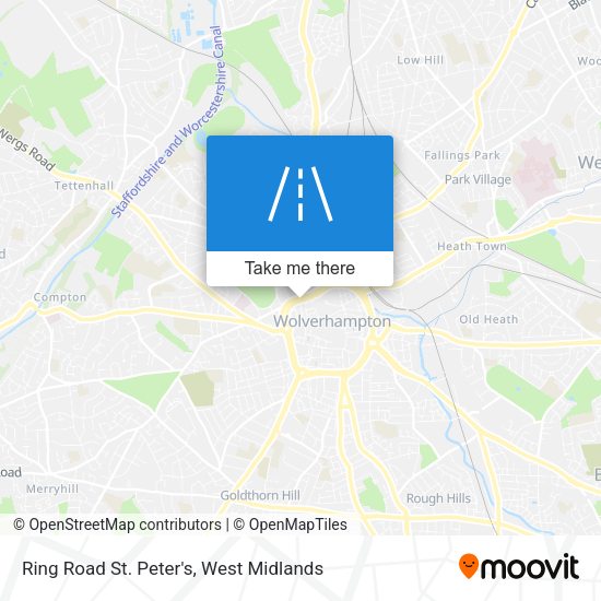 Ring Road St. Peter's map