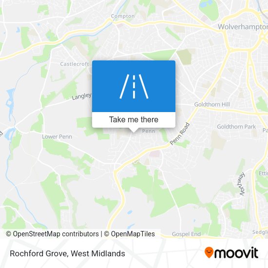 Rochford Grove map