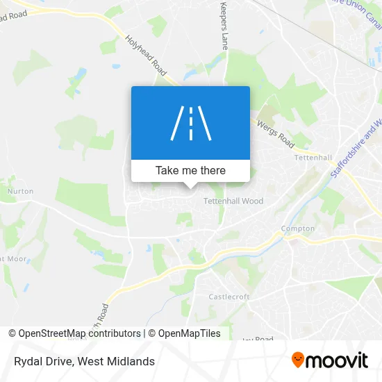 Rydal Drive map