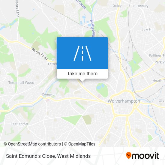 Saint Edmund's Close map