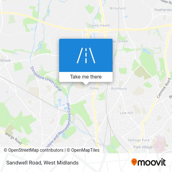 Sandwell Road map