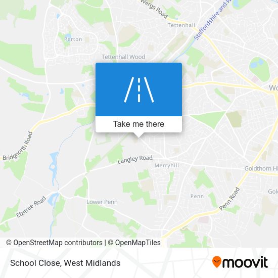 School Close map