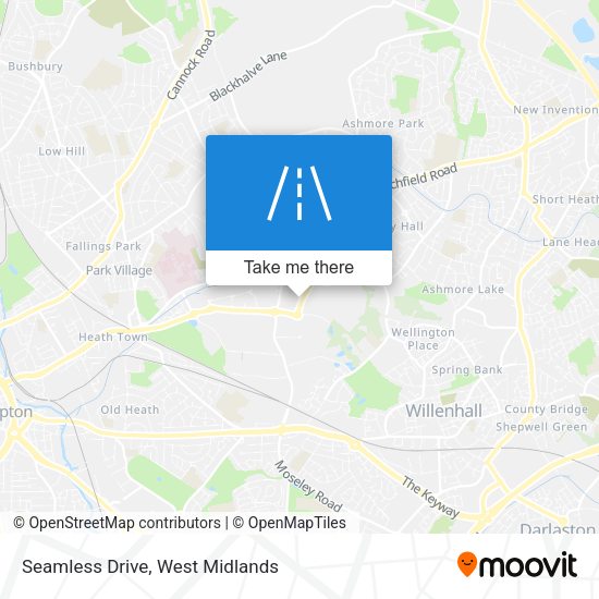 Seamless Drive map