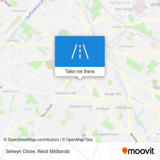 Selwyn Close map