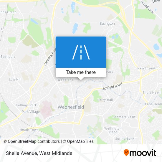 Sheila Avenue map