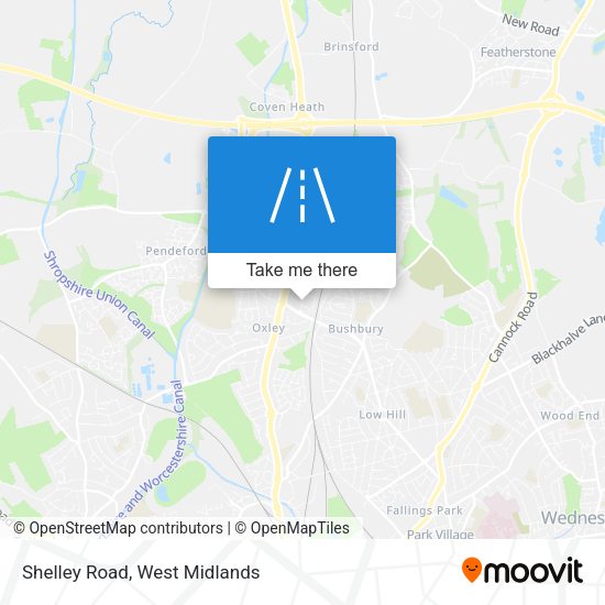 Shelley Road map