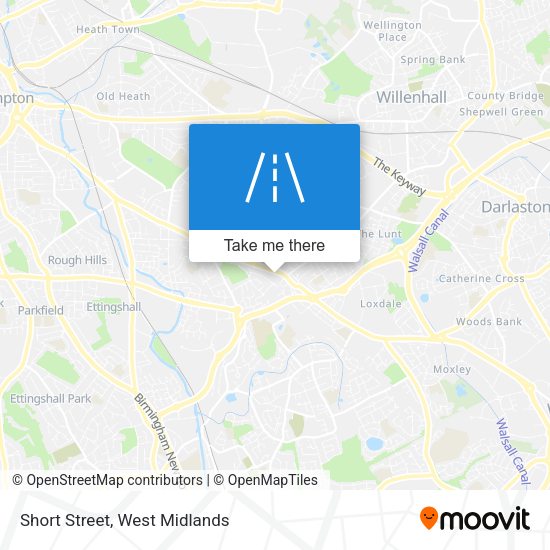 Short Street map