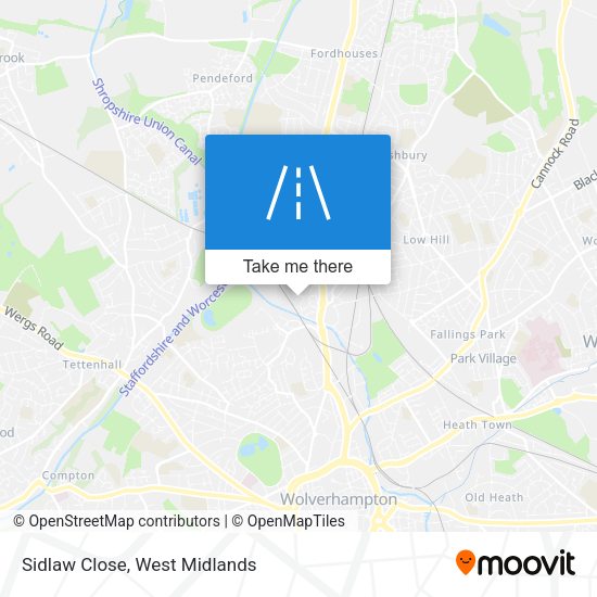 Sidlaw Close map