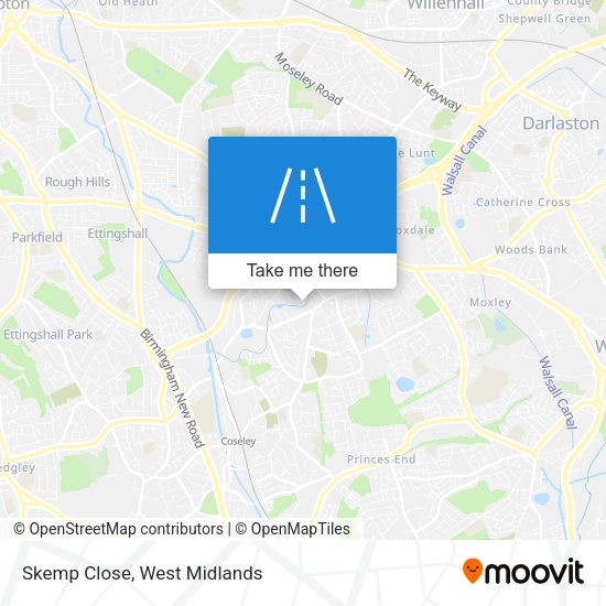 Skemp Close map