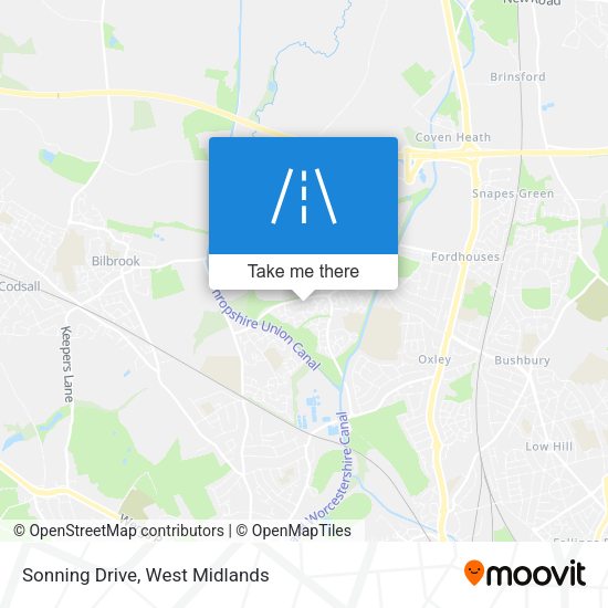 Sonning Drive map