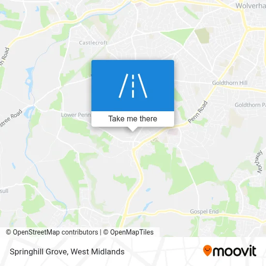 Springhill Grove map