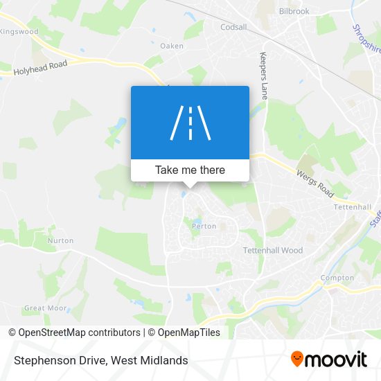 Stephenson Drive map