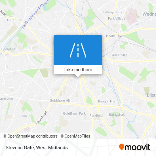 Stevens Gate map