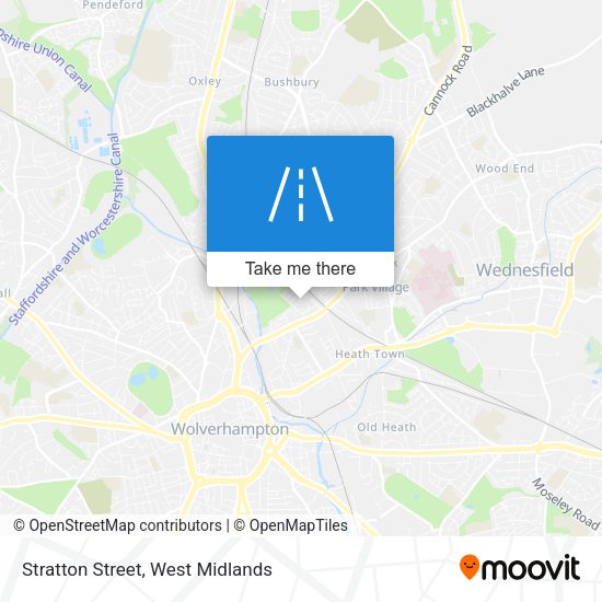 Stratton Street map