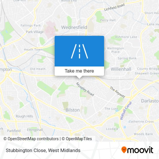 Stubbington Close map