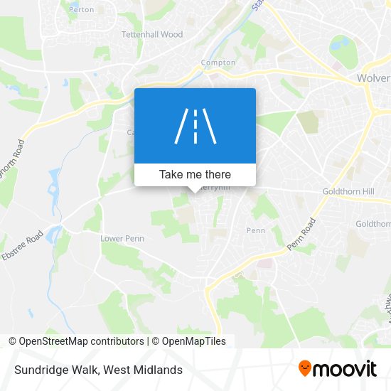 Sundridge Walk map