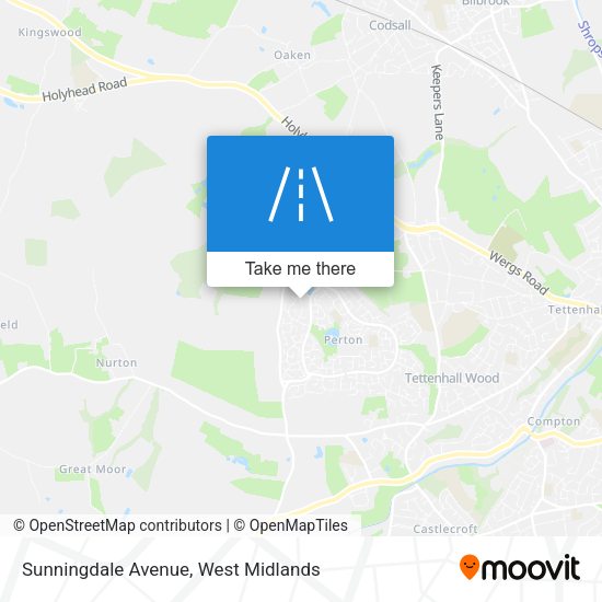 Sunningdale Avenue map